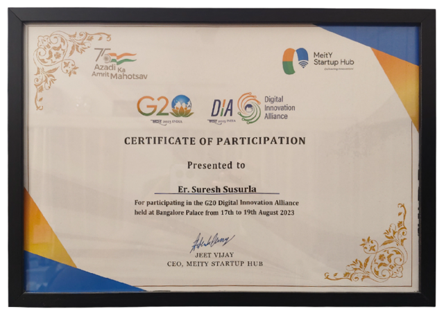 G20-Digital Innovation Alliance Participant' 2023